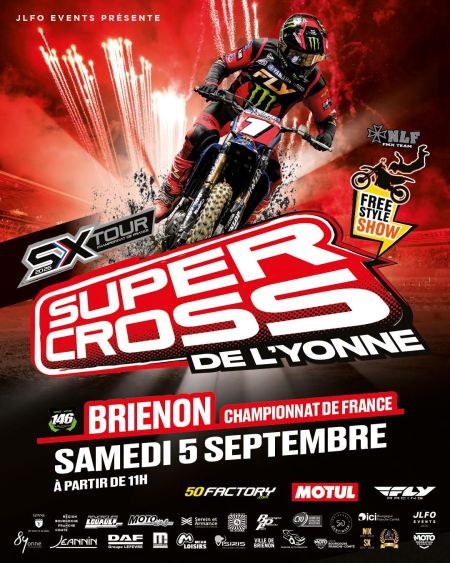 35ème édition du Supercross de l'Yonne à Brienon le samedi 5 septembre - Comité Départemental Olympique et Sportif de l'Yonne