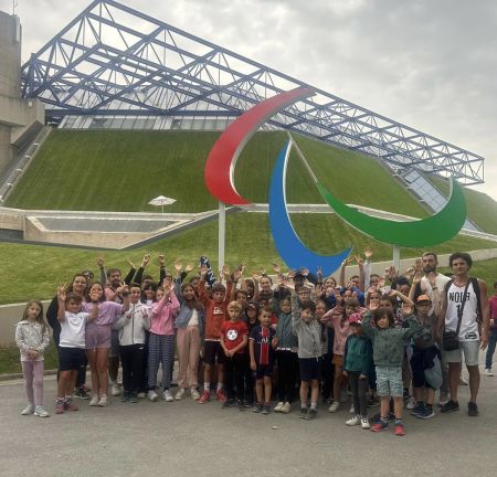Les jeunes Paronnais émerveillés par les jeux Paralympiques. - Comité Départemental Olympique et Sportif de l'Yonne